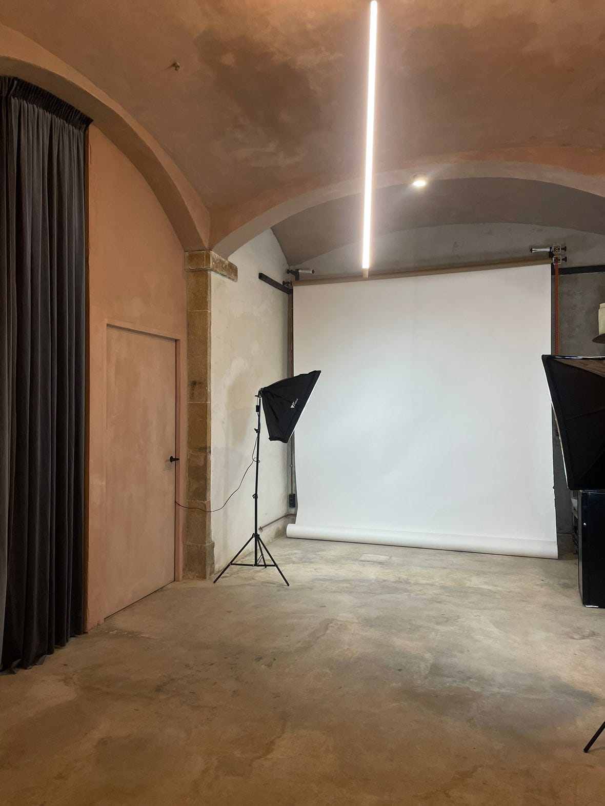 El estudio, listo